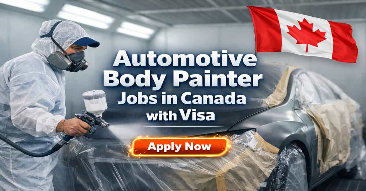 Automotive Body Painter Jobs in Canada with Visa