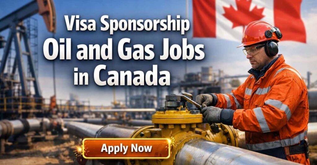 Visa Sponsorship Oil and Gas Jobs in Canada