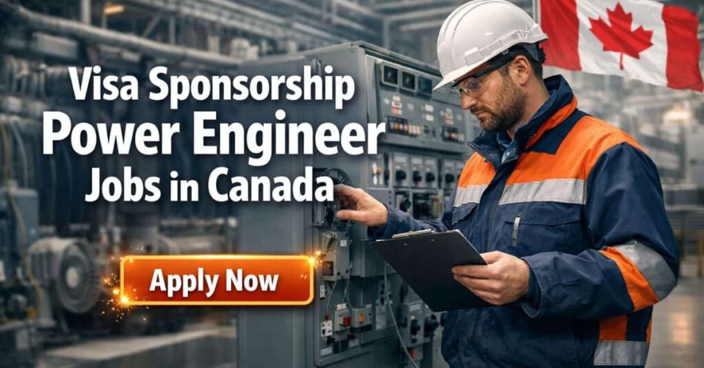 Visa Sponsorship Power Engineer Jobs in Canada