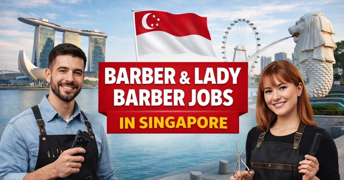 Barber and Lady Barber Jobs in Singapore
