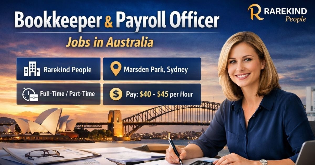 Bookkeeper and Payroll Officer Jobs in Australia
