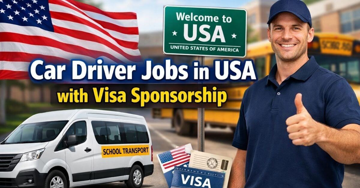 Car Driver Jobs in USA with Visa Sponsorship