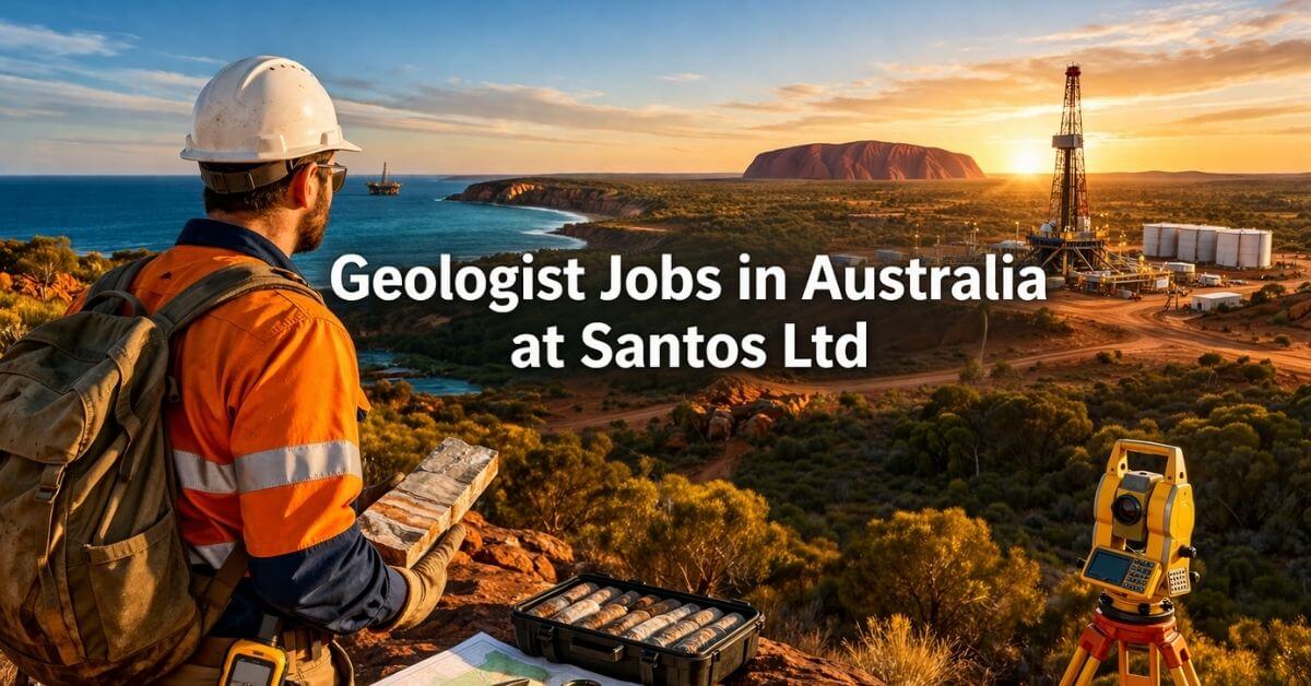 Geologist Jobs in Australia at Santos Ltd