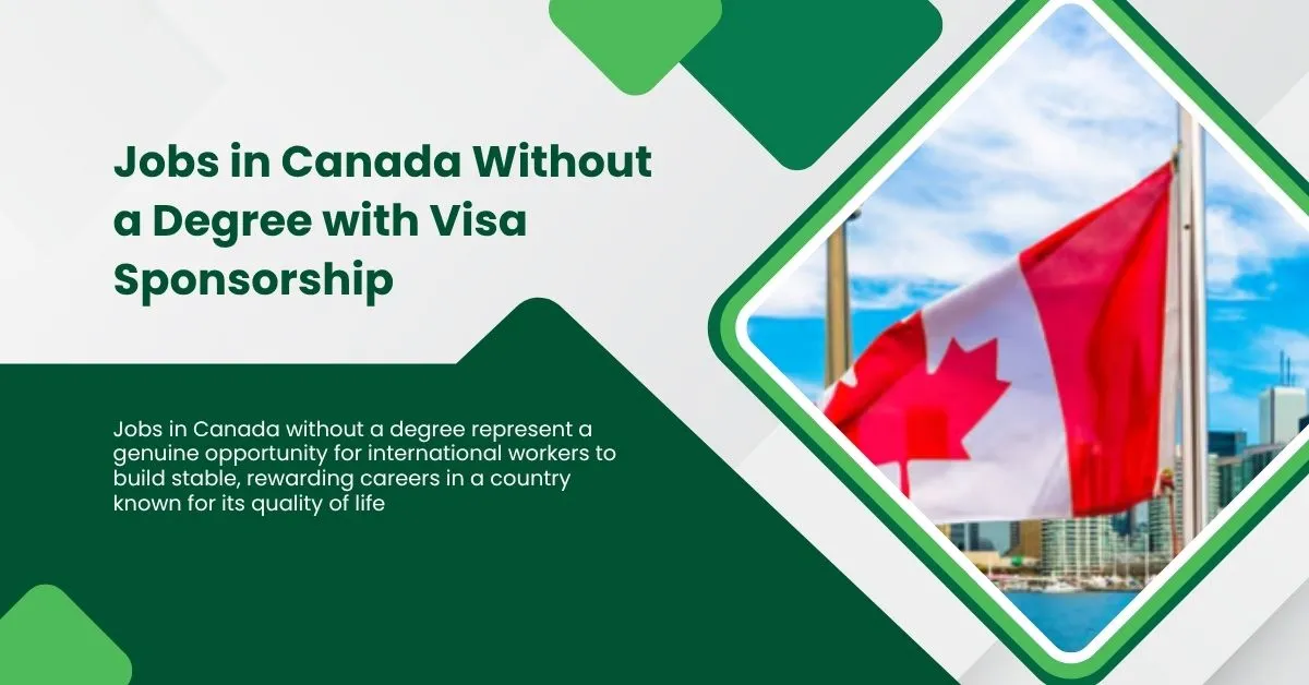 Jobs in Canada Without a Degree