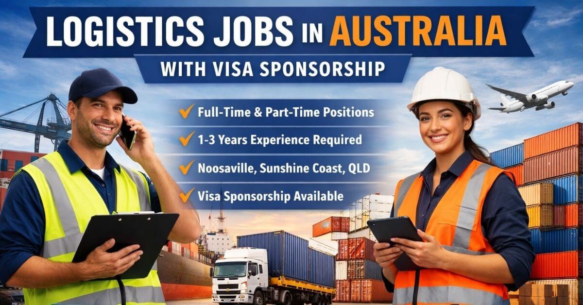 Logistics Jobs in Australia with Visa Sponsorship