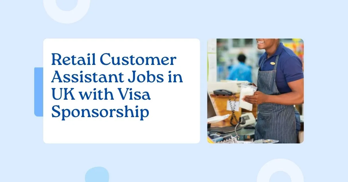 Retail Customer Assistant Jobs in UK
