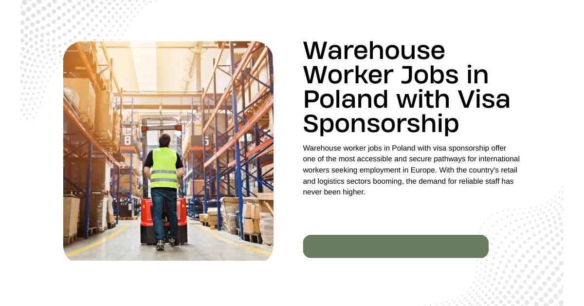 Warehouse Worker Jobs in Poland