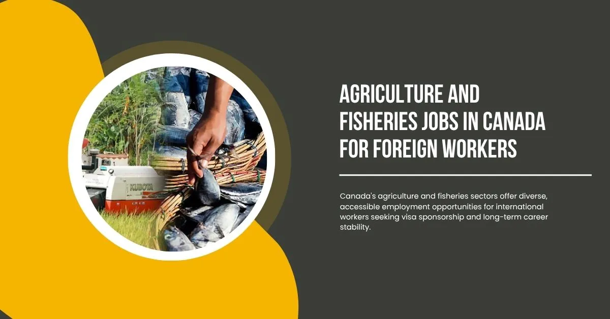 Agriculture and Fisheries Jobs in Canada