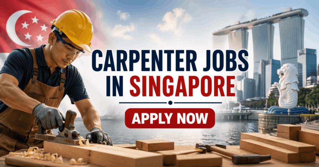 Carpenter Jobs in Singapore with Visa Sponsorship