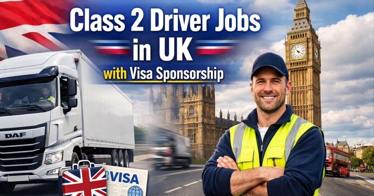 Class 2 Driver Jobs in UK with Visa Sponsorship