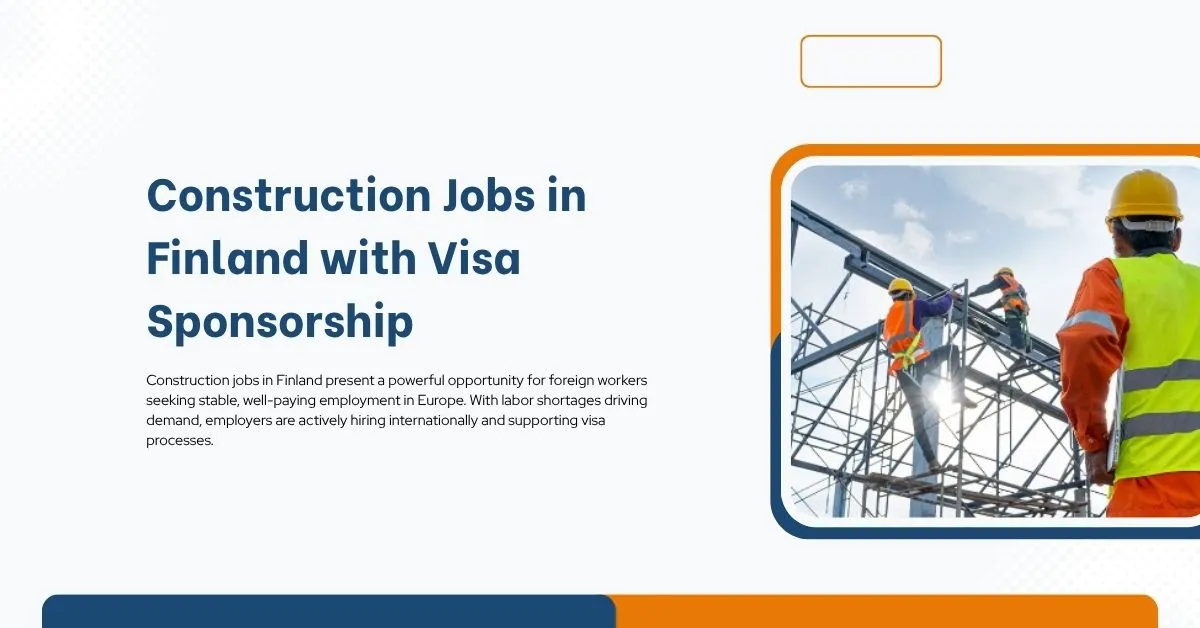 Construction Jobs in Finland