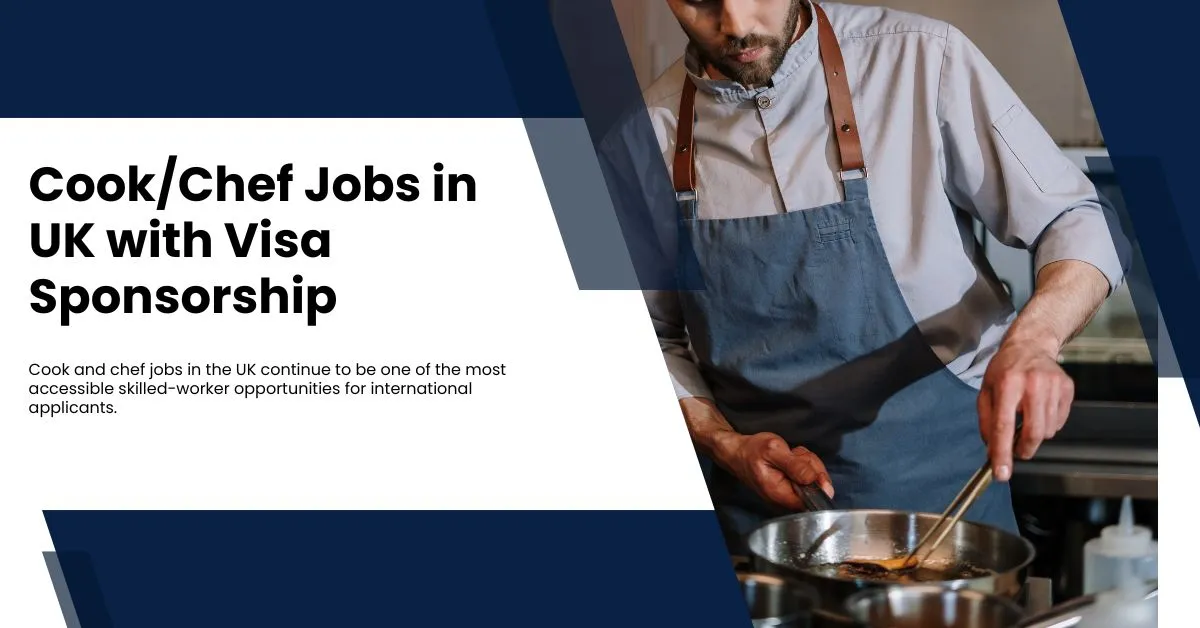 Cook/Chef Jobs in UK