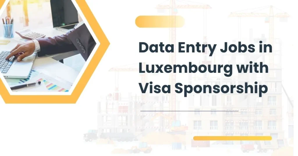Data Entry Jobs in Luxembourg