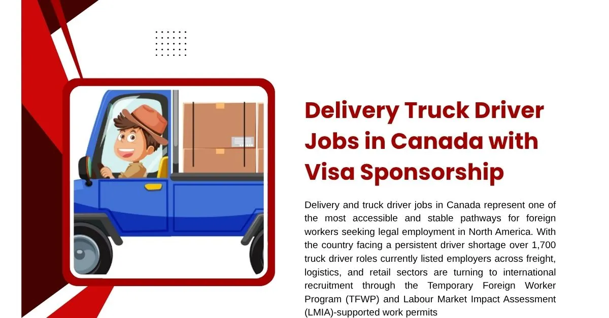 Delivery Truck Driver Jobs in Canada