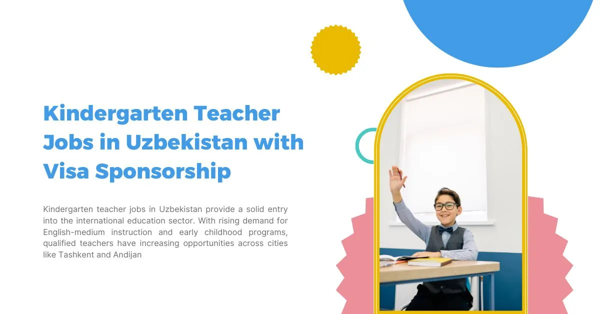 Kindergarten Teacher Jobs in Uzbekistan