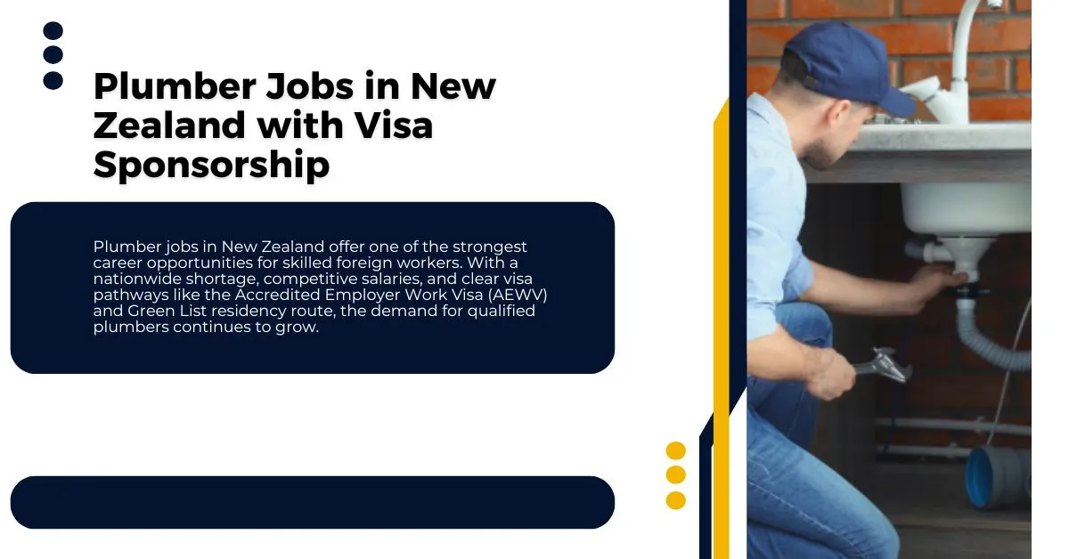 Plumber Jobs in New Zealand