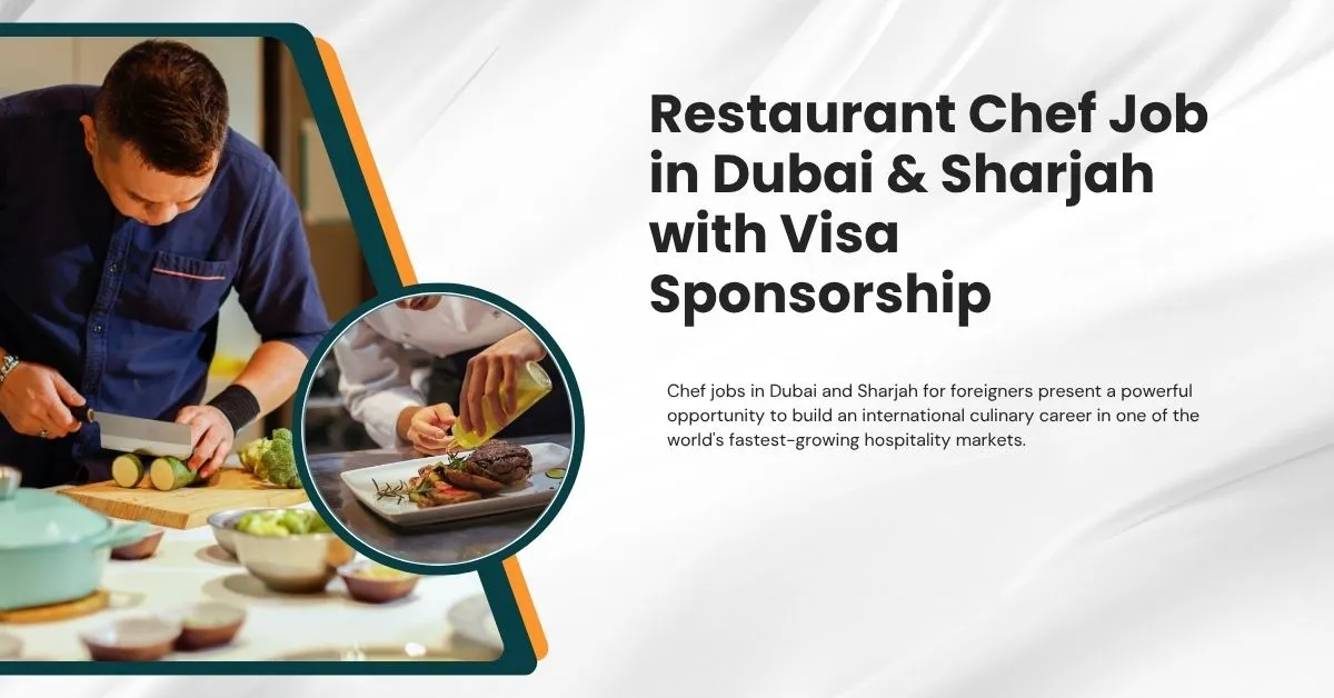 Restaurant Chef Job in Dubai & Sharjah