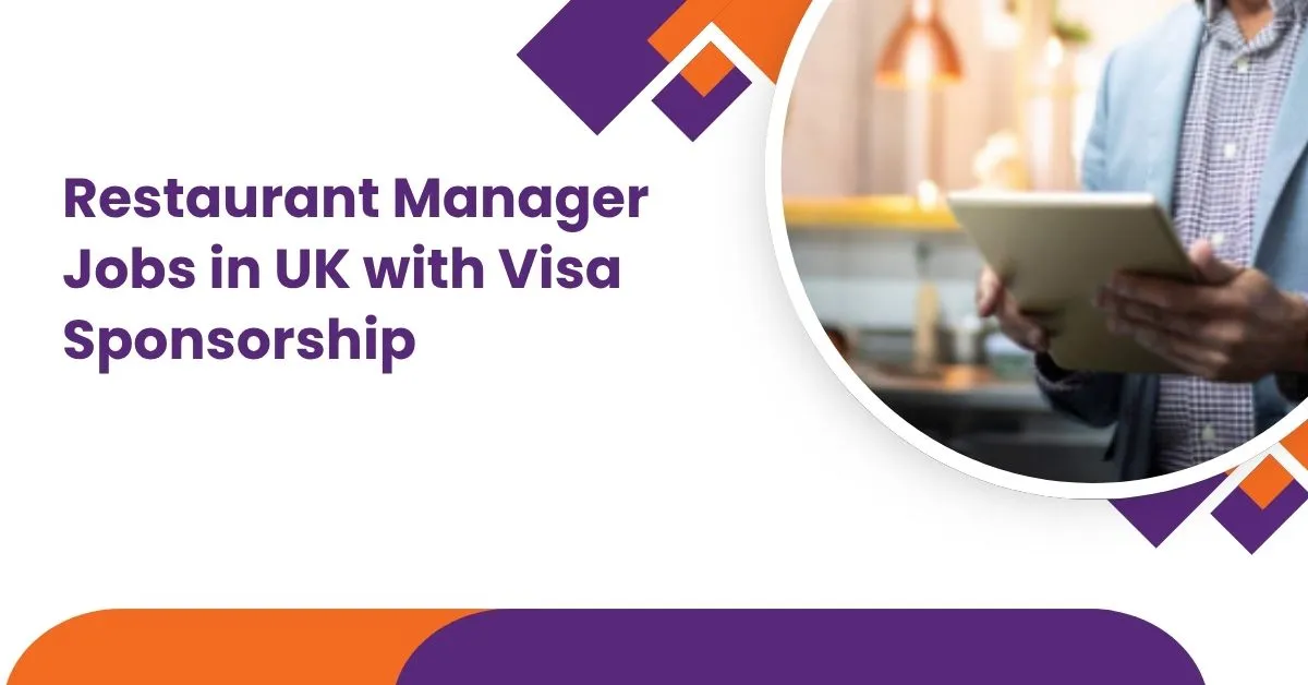 Restaurant Manager Jobs in UK