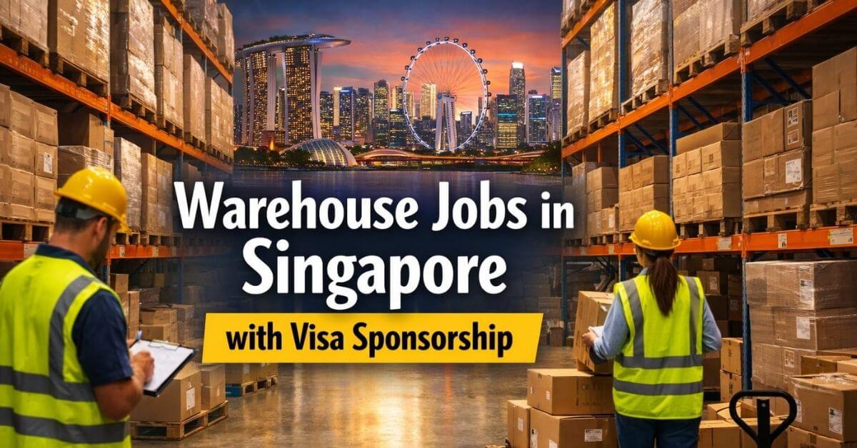 Warehouse Jobs in Singapore with Visa Sponsorship