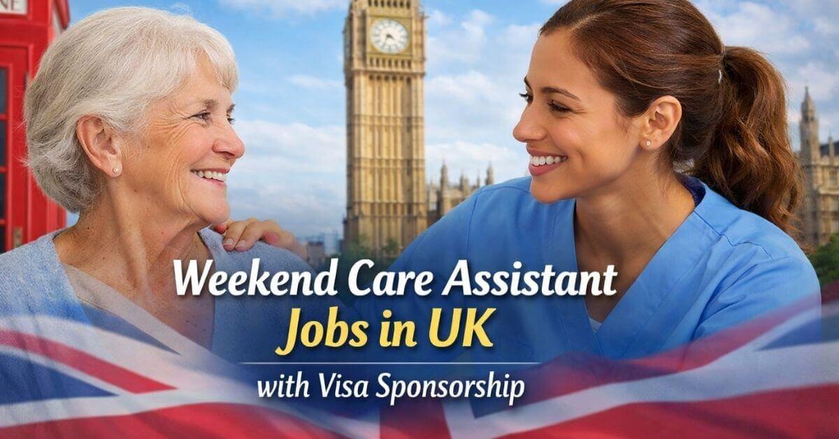 Weekend Care Assistant Jobs in UK with Visa Sponsorship