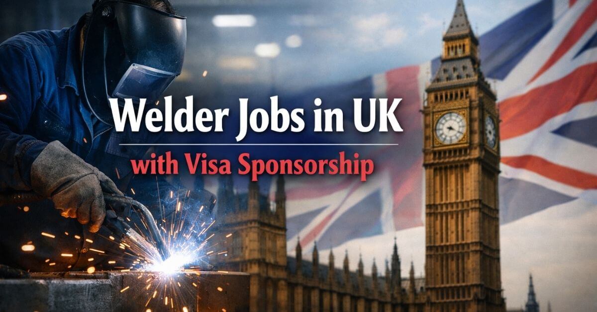 Welder Jobs in UK with Visa Sponsorship