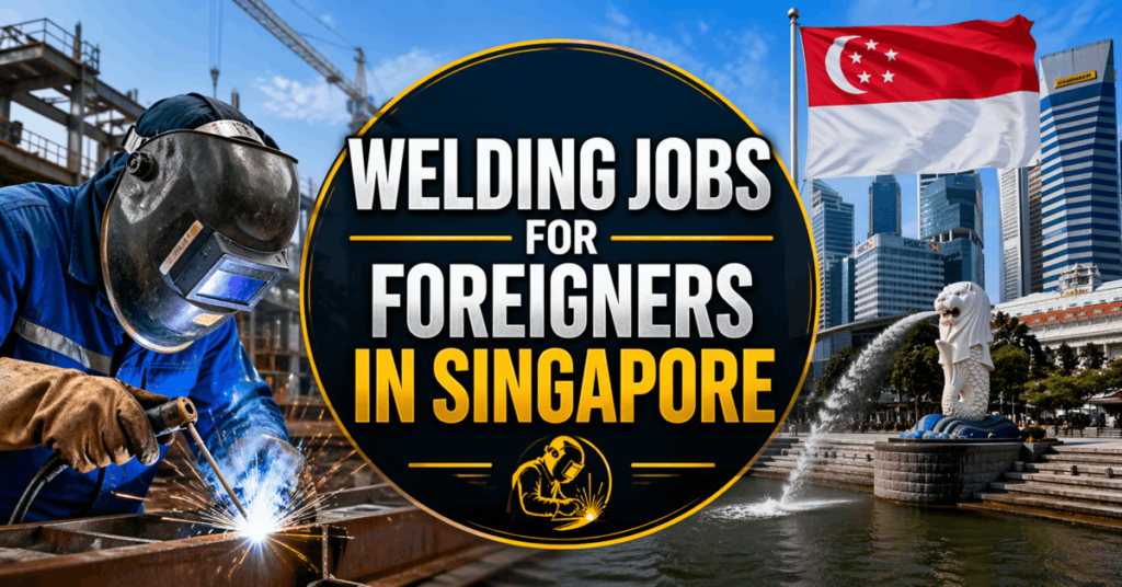 Welding Jobs For Foreigners in Singapore