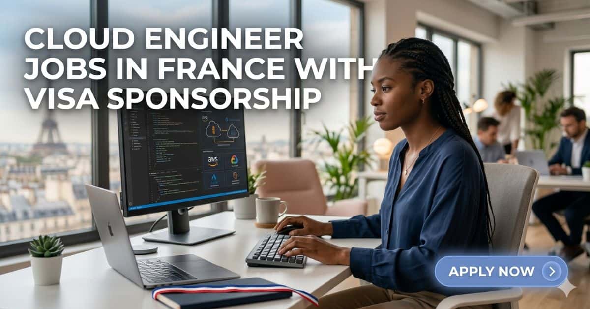 Cloud Engineer Jobs in France with Visa Sponsorship