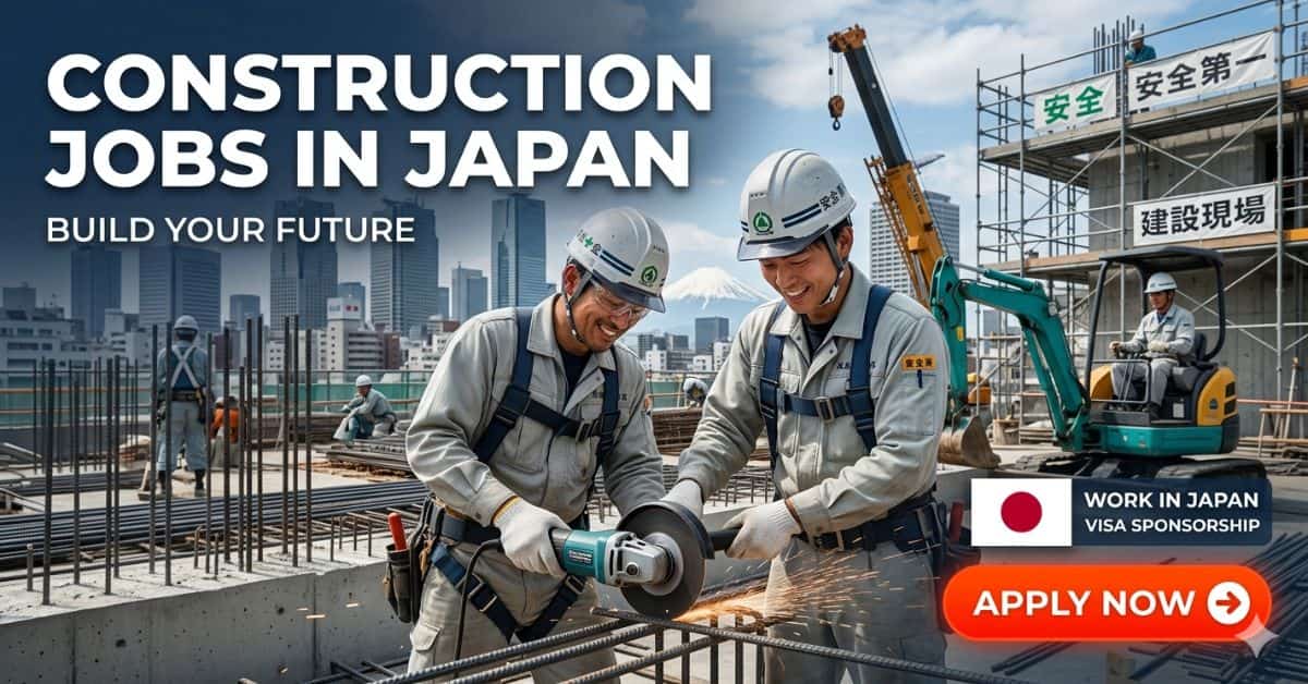 Construction Jobs in Japan