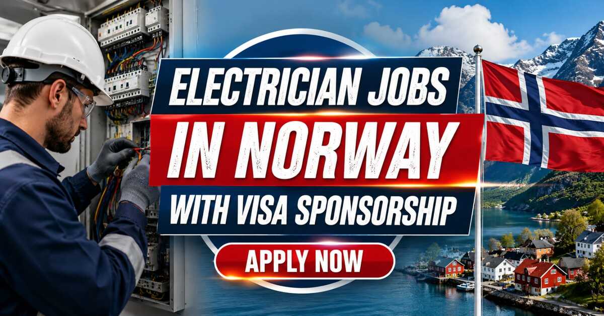 Electrician Jobs in Norway with Visa Sponsorship