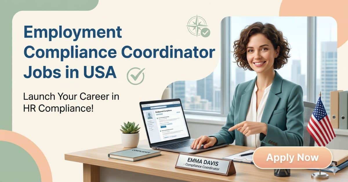 Employment Compliance Coordinator Jobs in USA