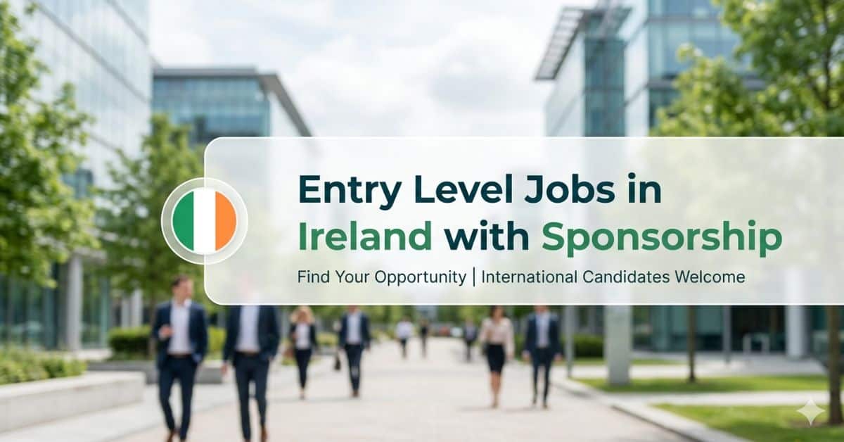 Entry Level Jobs in Ireland with Sponsorship