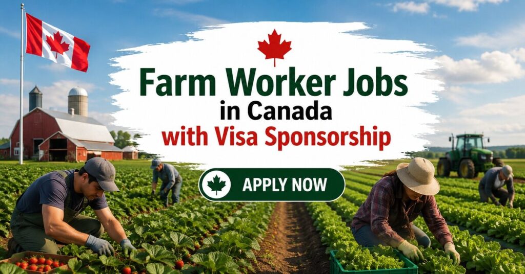 Farm Worker Jobs in Canada with Visa Sponsorship