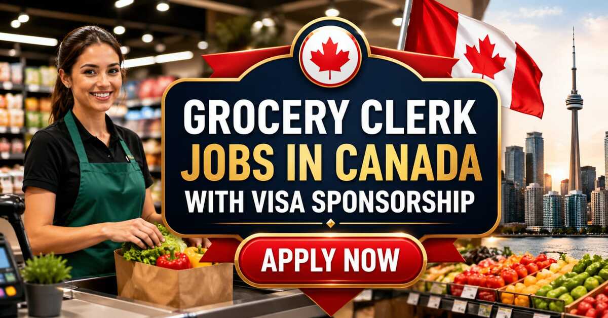 Grocery Clerk Jobs in Canada with Visa Sponsorship