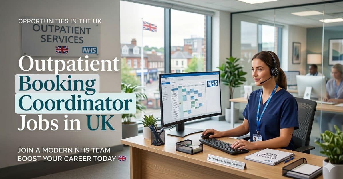Outpatient Booking Coordinator Jobs in UK