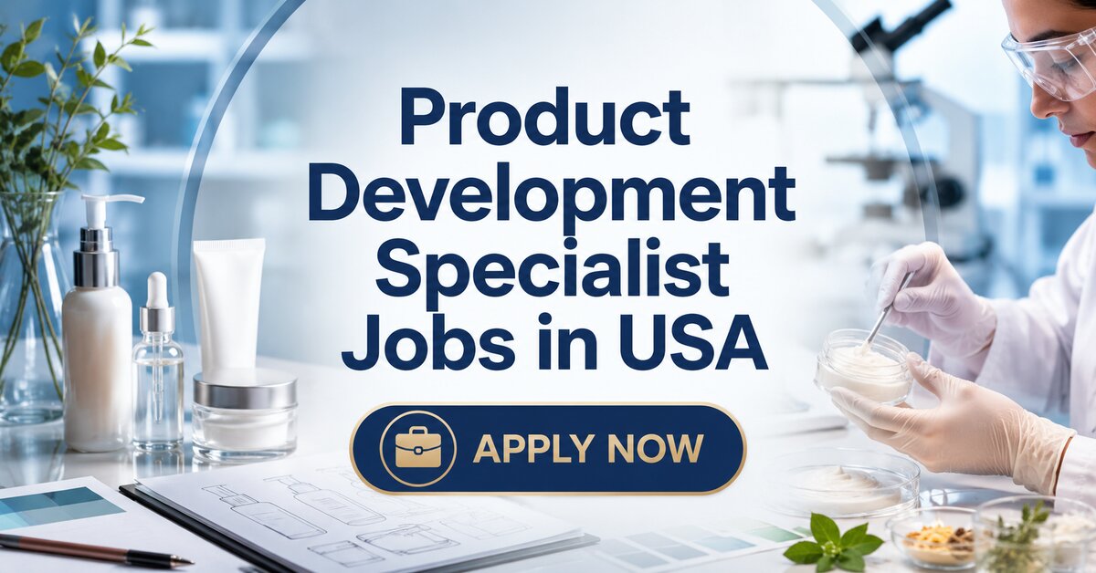 Product Development Specialist Jobs in USA