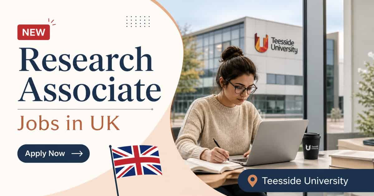 Research Associate Jobs in UK