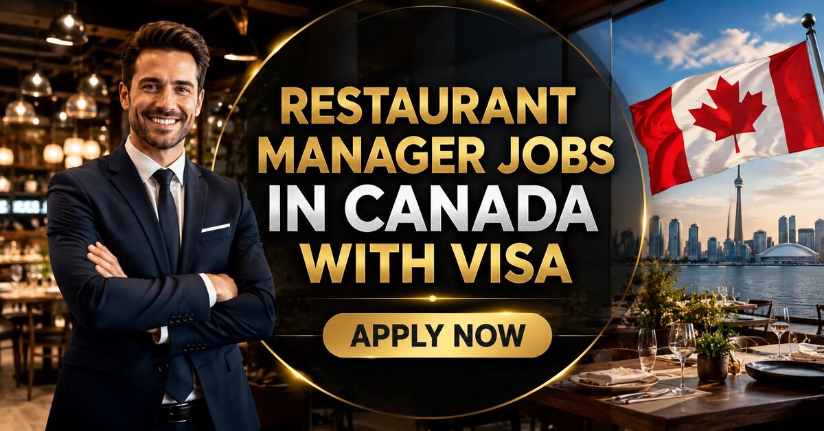 Restaurant Manager Jobs in Canada with Visa