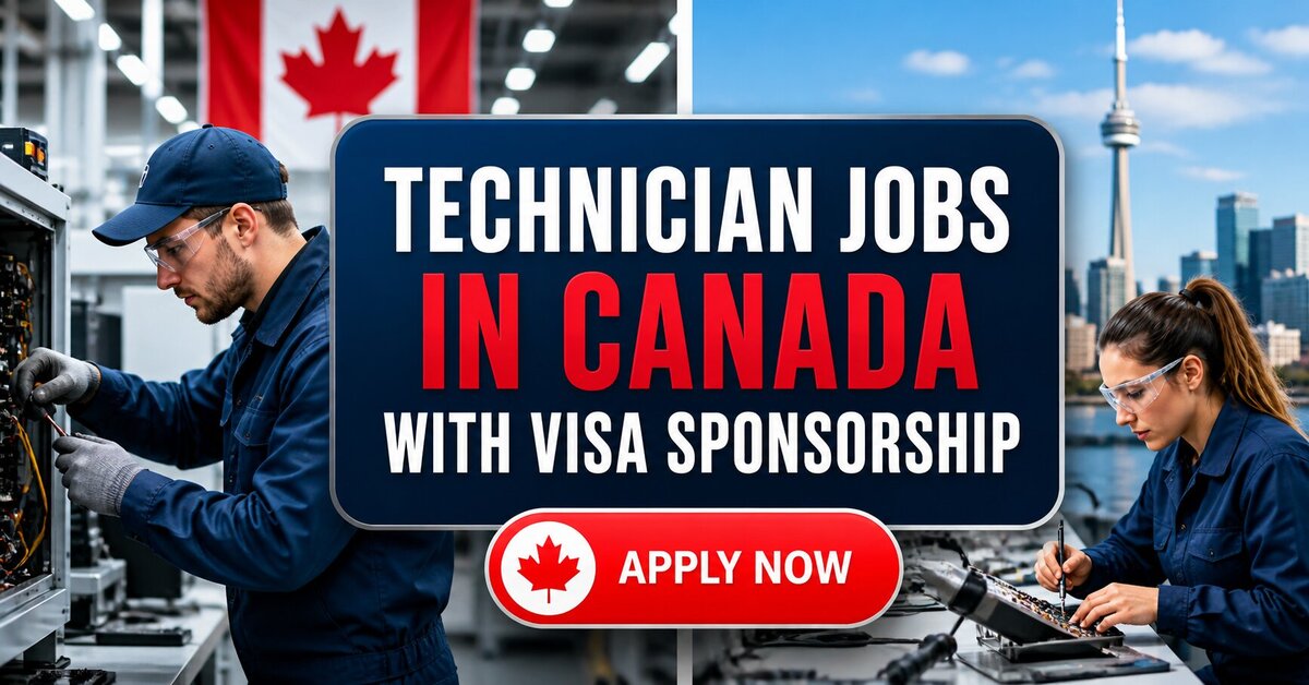 Technician Jobs in Canada with Visa Sponsorship