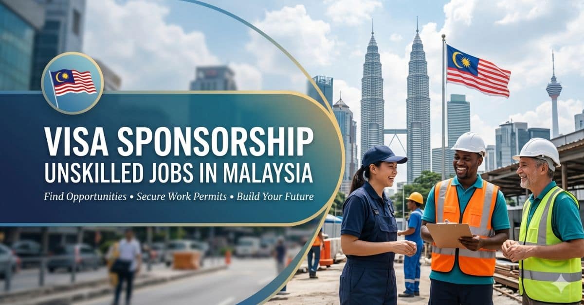 Visa Sponsorship Unskilled Jobs in Malaysia