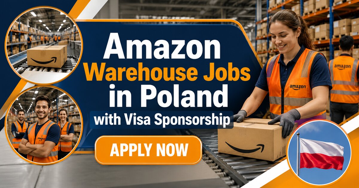 Amazon Warehouse Jobs in Poland with Visa Sponsorship