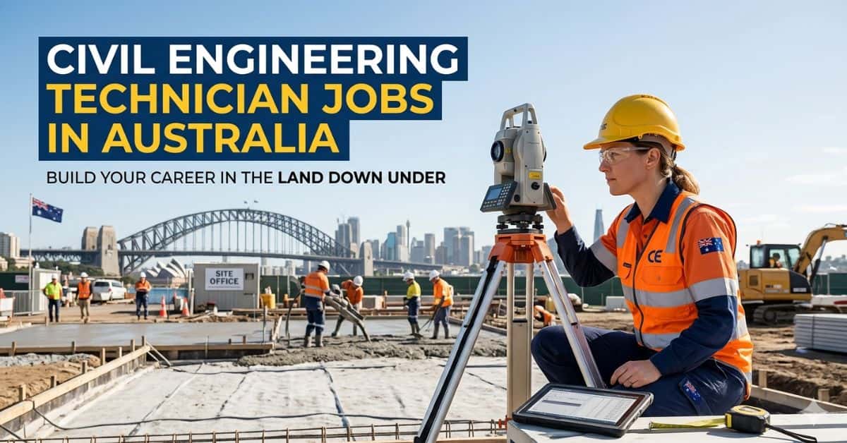 Civil Engineering Technician Jobs in Australia