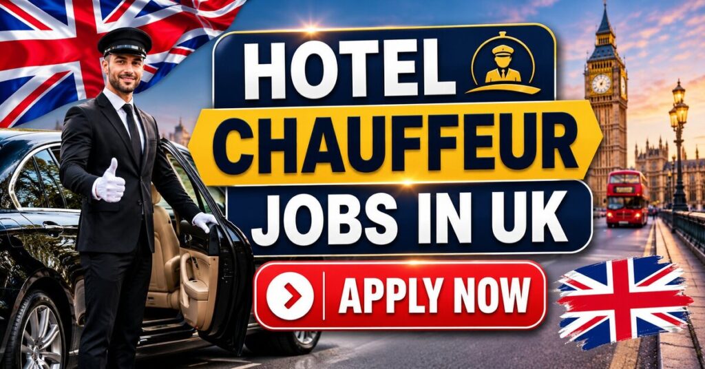 Hotel Chauffeur Jobs in UK with Visa Sponsorship