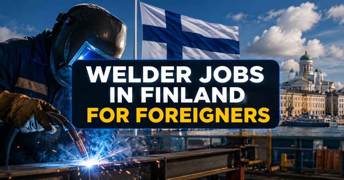 Welder Jobs in Finland For Foreigners