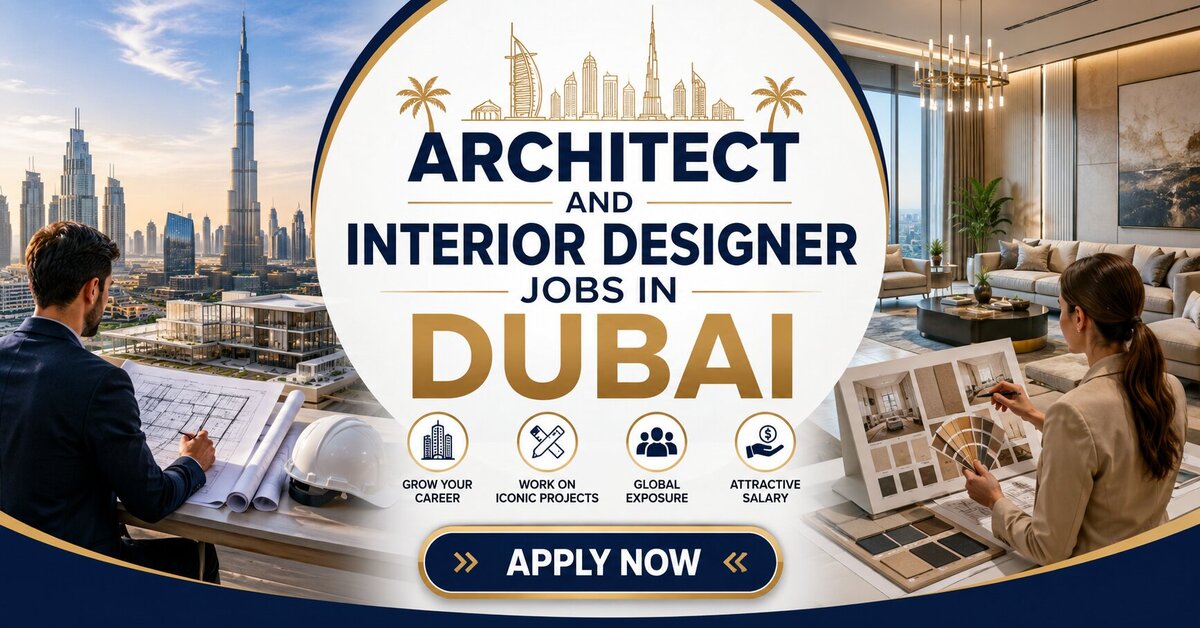 Architect and Interior Designer Jobs in Dubai