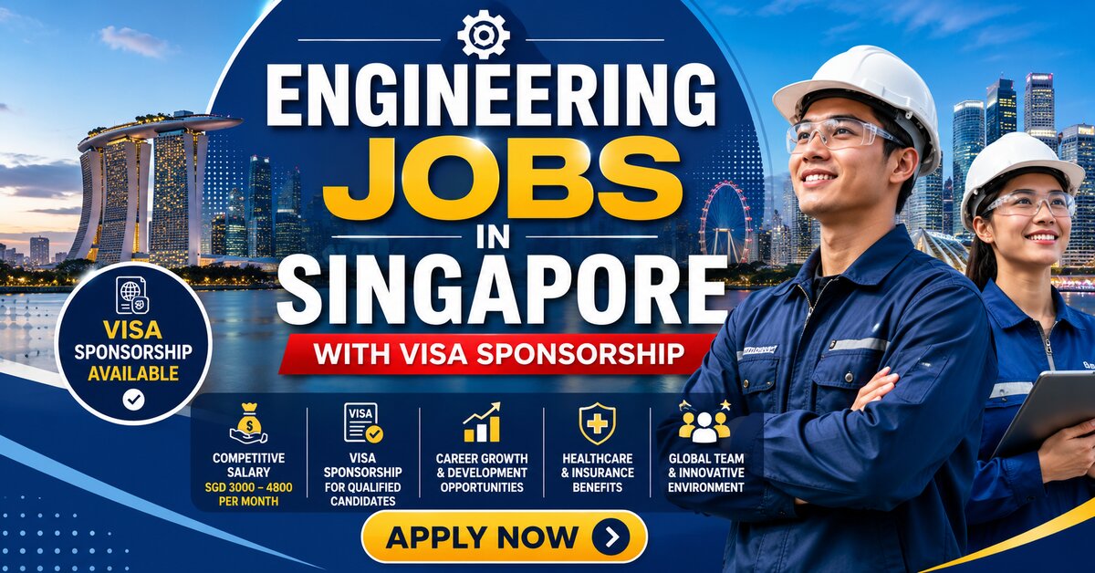 Engineering Jobs in Singapore with Visa Sponsorship