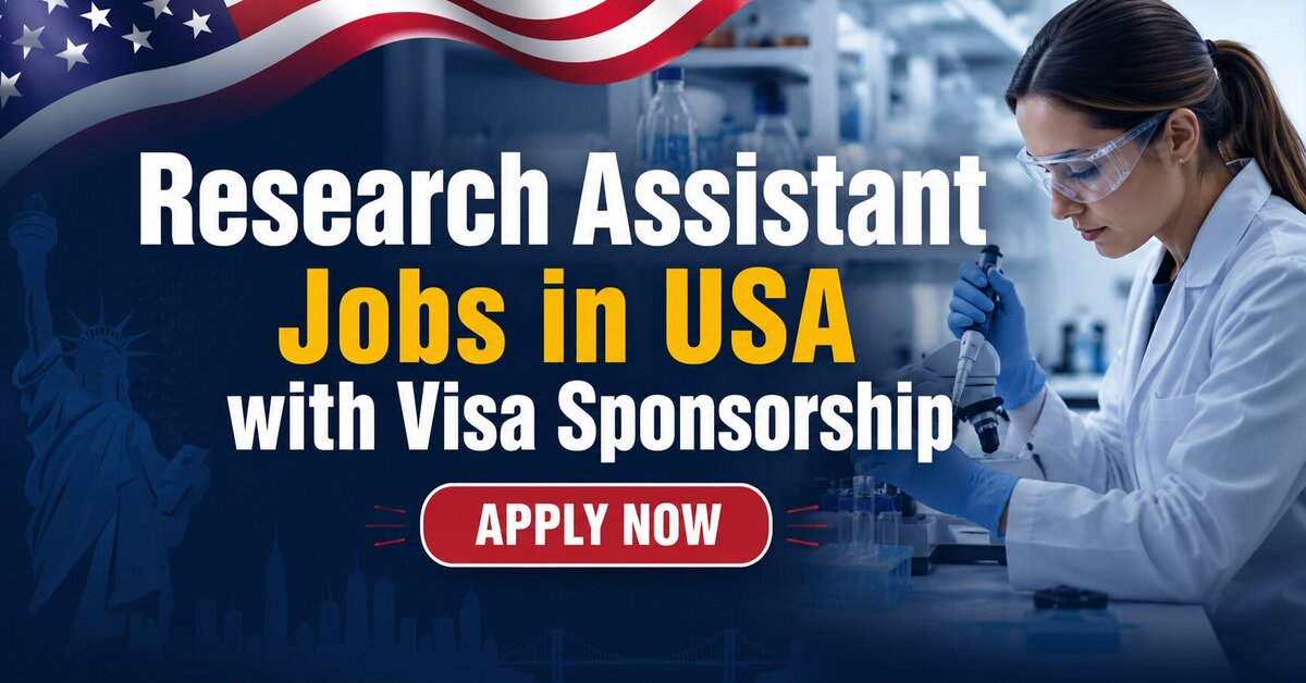Research Assistant Jobs in USA with Visa Sponsorship