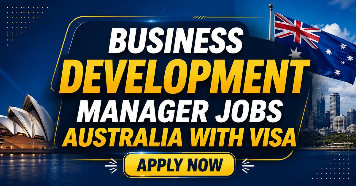 Business Development Manager Jobs Australia with Visa