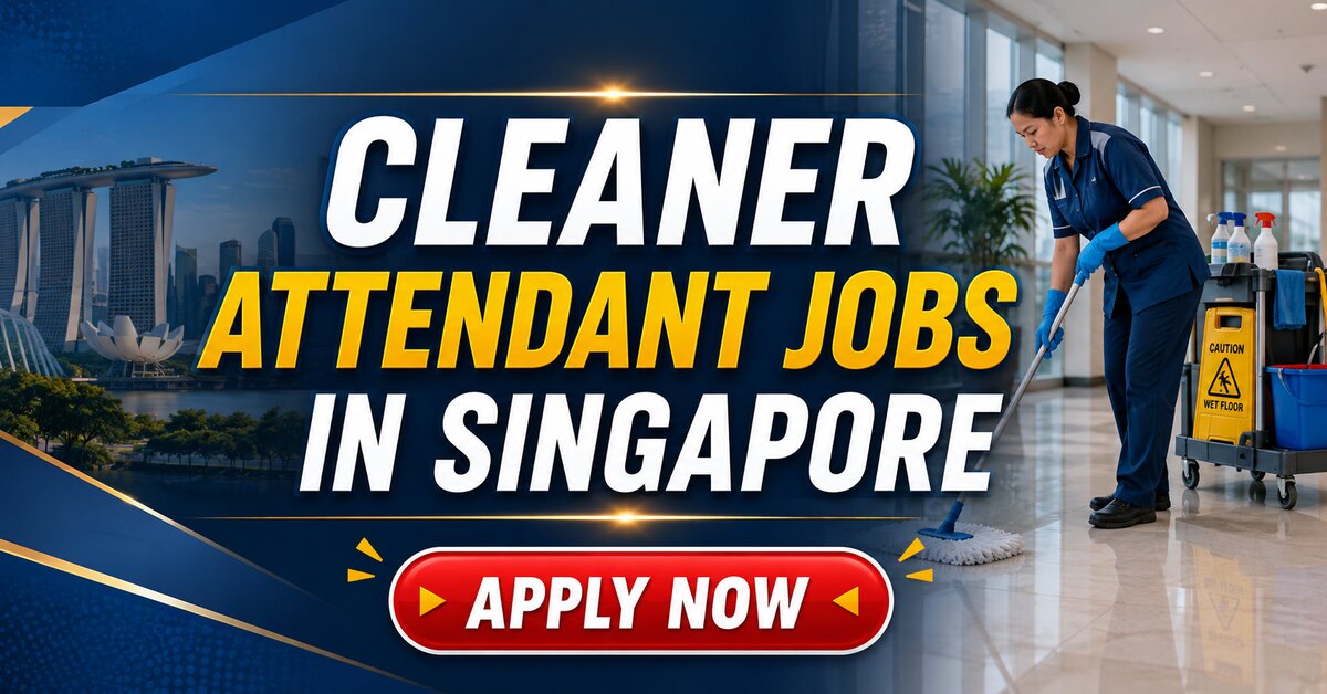 Cleaner Attendant Jobs in Singapore