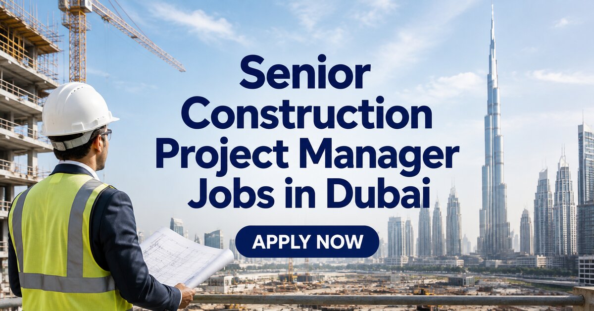 Senior Construction Project Manager Jobs in Dubai